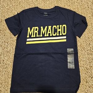 Carter's Navy Blue 'Mr. Macho' Kids Tee